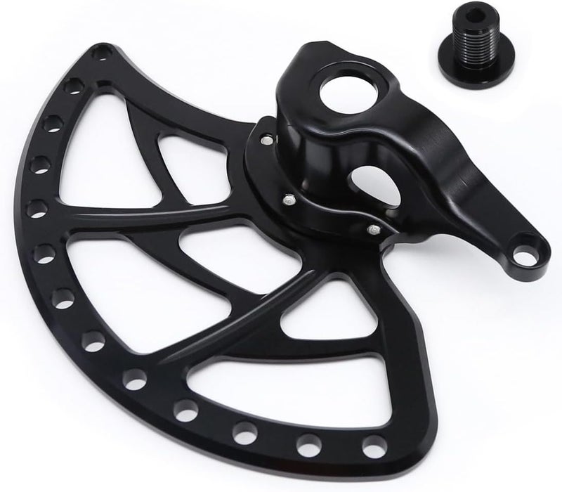 DEFUMP PROCNC Front Brake Disc Rotor Guard Brake Disc Cover Protector Fit for Surron Ultra Bee (Black) - Image 1
